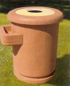 Ash and Trash Receptacles