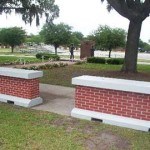 Brick-Style Finish Lends Grace To Protective Barriers