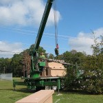 Security Barriers Around Barracks & Administrative Buildings