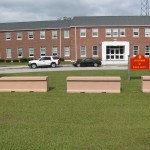 Security Barriers Around Barracks & Administrative Buildings