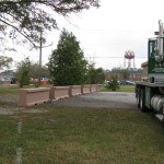Security Barriers Around Barracks & Administrative Buildings